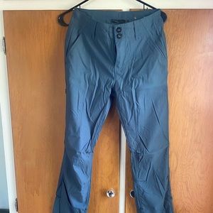 Prana Halle pants size 6, 2021/2022 season light blue, roll/snap legs